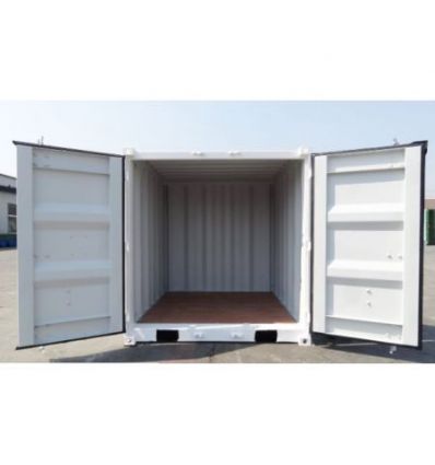Container 10 Pieds Blanc Usagé - Solution Économique pour le Stockage et Transport
