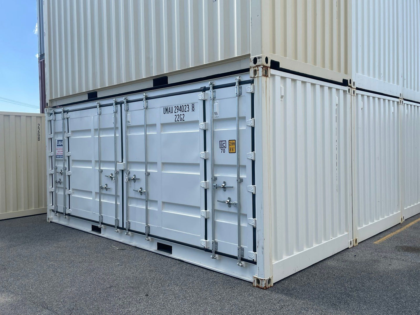 Container 20 Pieds Neuf HC (Haute Capacité) - Solution de Stockage Spacieuse et Robuste