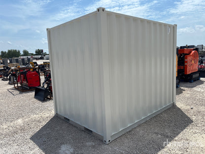 Container 10 Pieds avec Porte d'Homme et Fenêtre Isolée - Idéal pour Stockage Sécurisé et Confortable