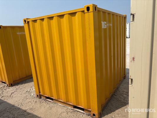 Container 10 Pieds avec Porte d'Homme et Fenêtre Isolée  usager