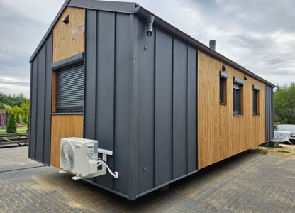 Tiny House Moderne – Confort et Mobilité à Petit Prix