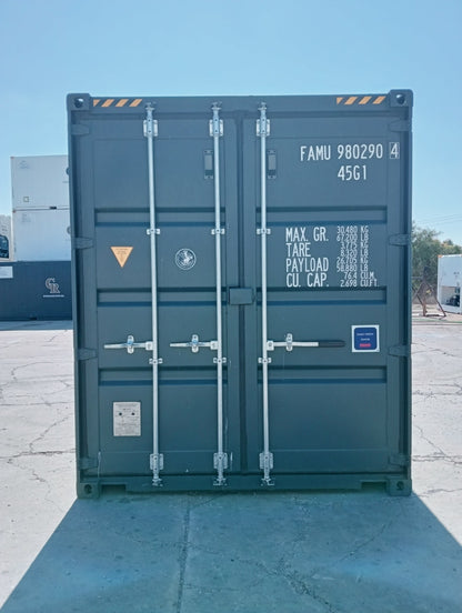 Container 40 Pieds HC (Haute Capacité) - Espace de Stockage Extra Large et Résistant