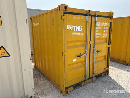 Container 10 Pieds avec Porte d'Homme et Fenêtre Isolée  usager
