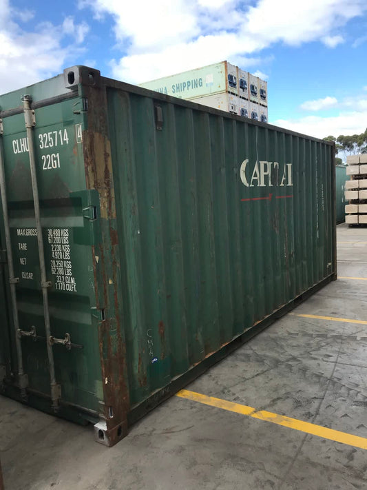 Container 20 Pieds Standard Usagé - Solution de Stockage Spacieuse et Économique