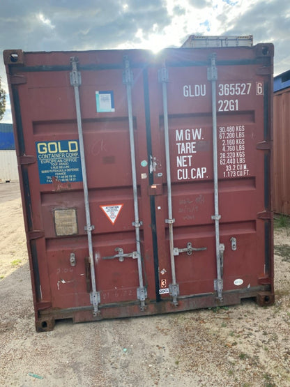 Container 20 Pieds Standard Usagé - Solution de Stockage Spacieuse et Économique