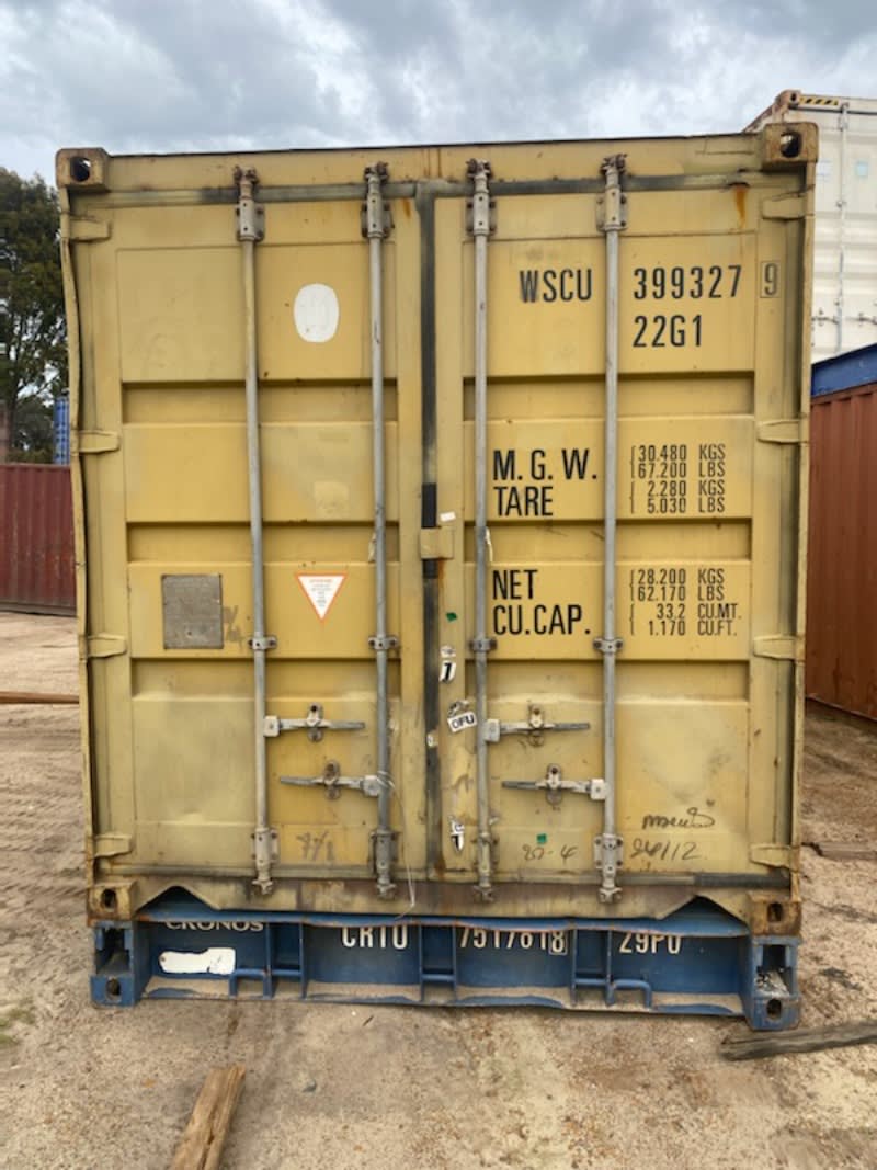 Container 20 Pieds Standard Usagé -